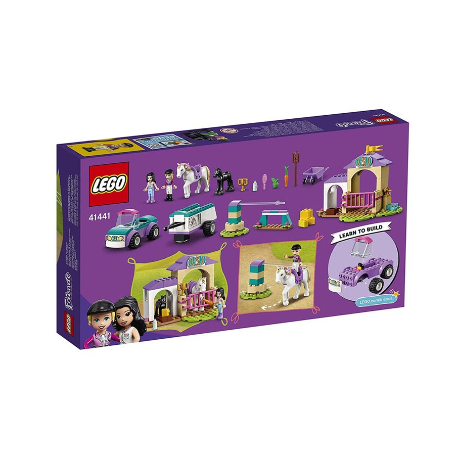 Lego Friends At Eğitmeni ve At Eğitimi 41441 