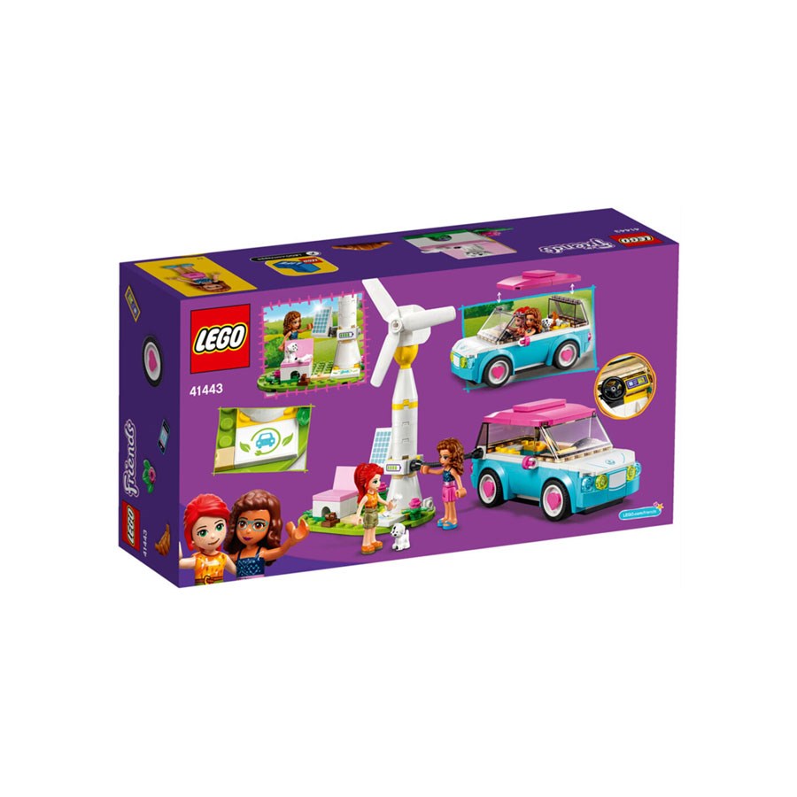 Lego Friends Olivia'nın Elektrikli Arabası 41443 