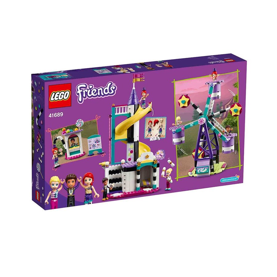 Lego Friends Sihirli Lunapark Dönme Dolap ve Kaydırak 41689 