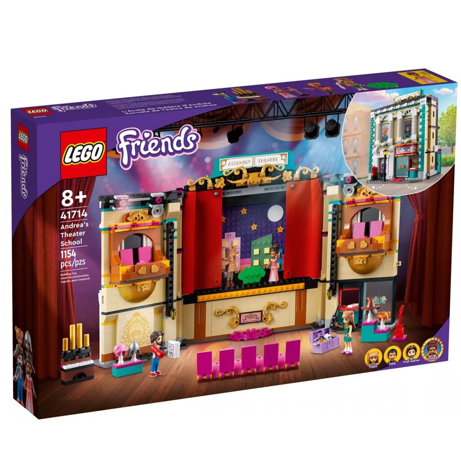 Lego Friends Andreanın Tiyatro Okulu 