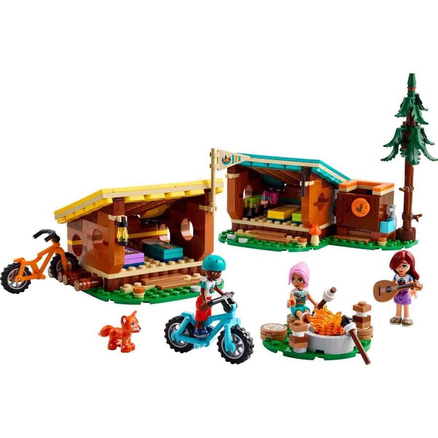 Lego Friends Macera Kampı Şirin Kulübeler 