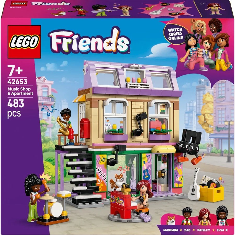 Lego Friends Müzik Mağazası 