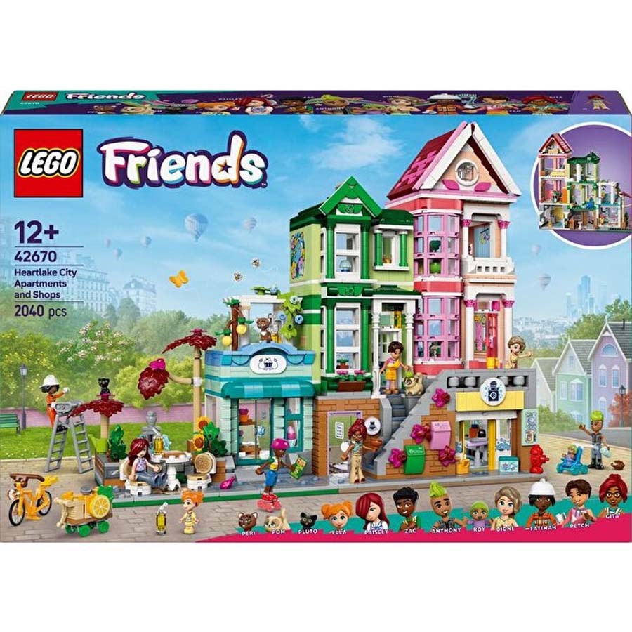 Lego Friends Heartlake City Daireleri ve Mağazalar 