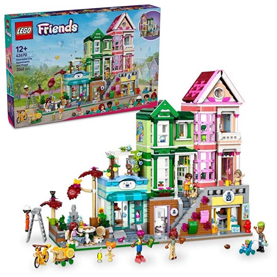 Lego Friends Heartlake City Daireleri ve Mağazalar 