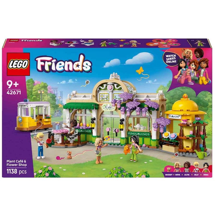 Lego Friends Bitki Kafe Ve Çiçekci Dükkanı 