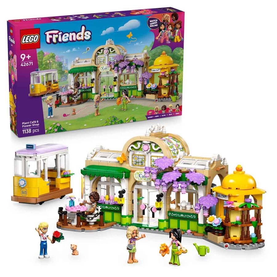 Lego Friends Bitki Kafe Ve Çiçekci Dükkanı 