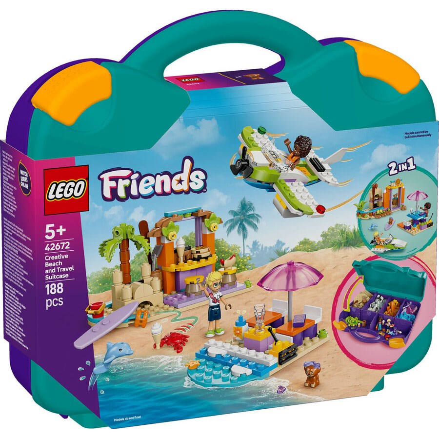 Lego Friends Yaratıcı Plaj ve Seyahat Bavulu 