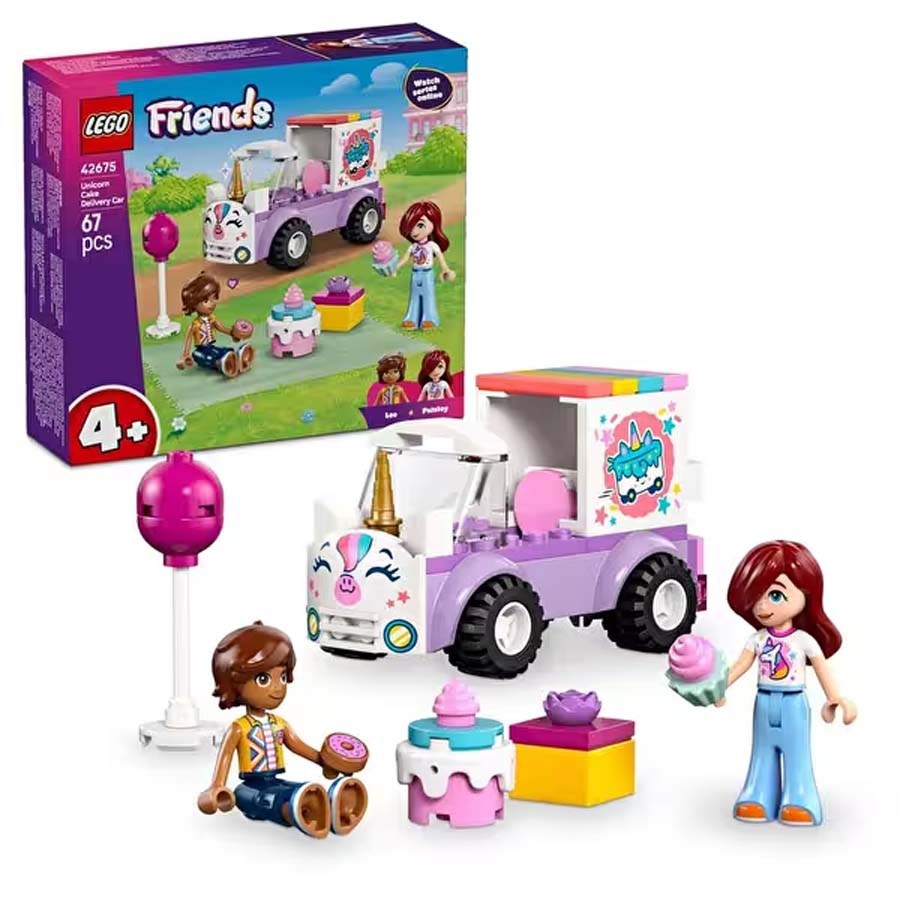 Lego Friends Tek Boynuzlu At Pasta Dağıtım Arabası