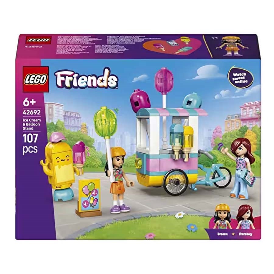 Lego Friends Balon ve Dondurma Standı 
