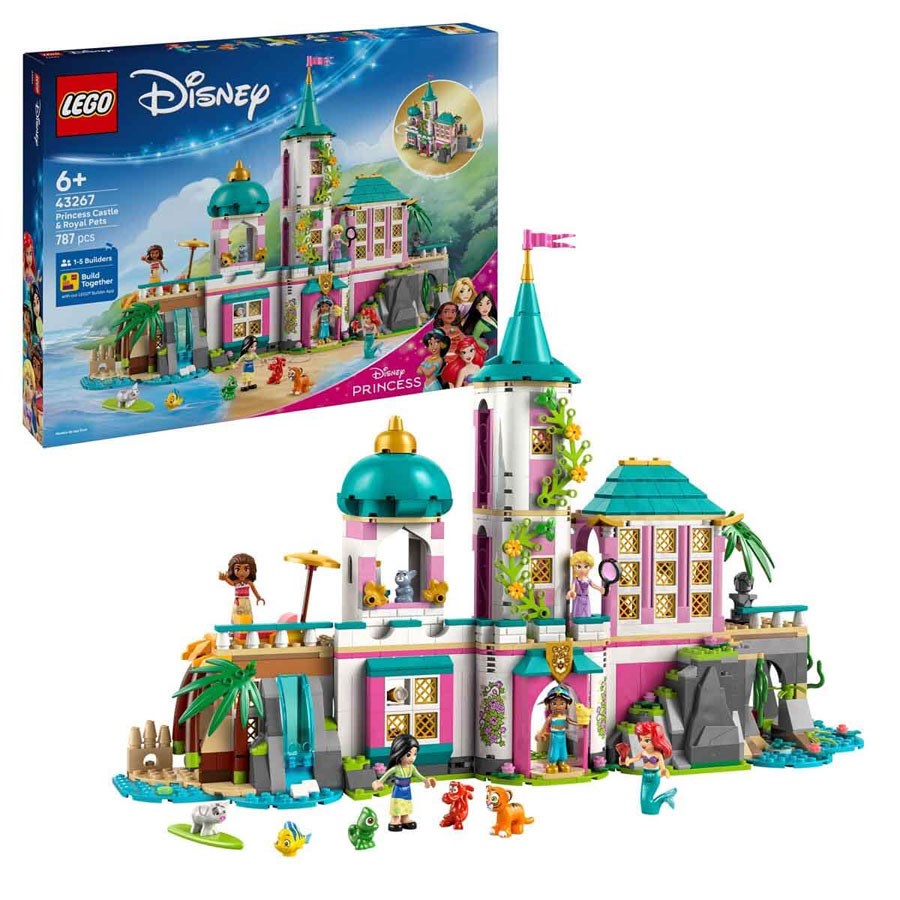 Lego Disney Prenses Şatosu Ve Kraliyet Hayvanları 