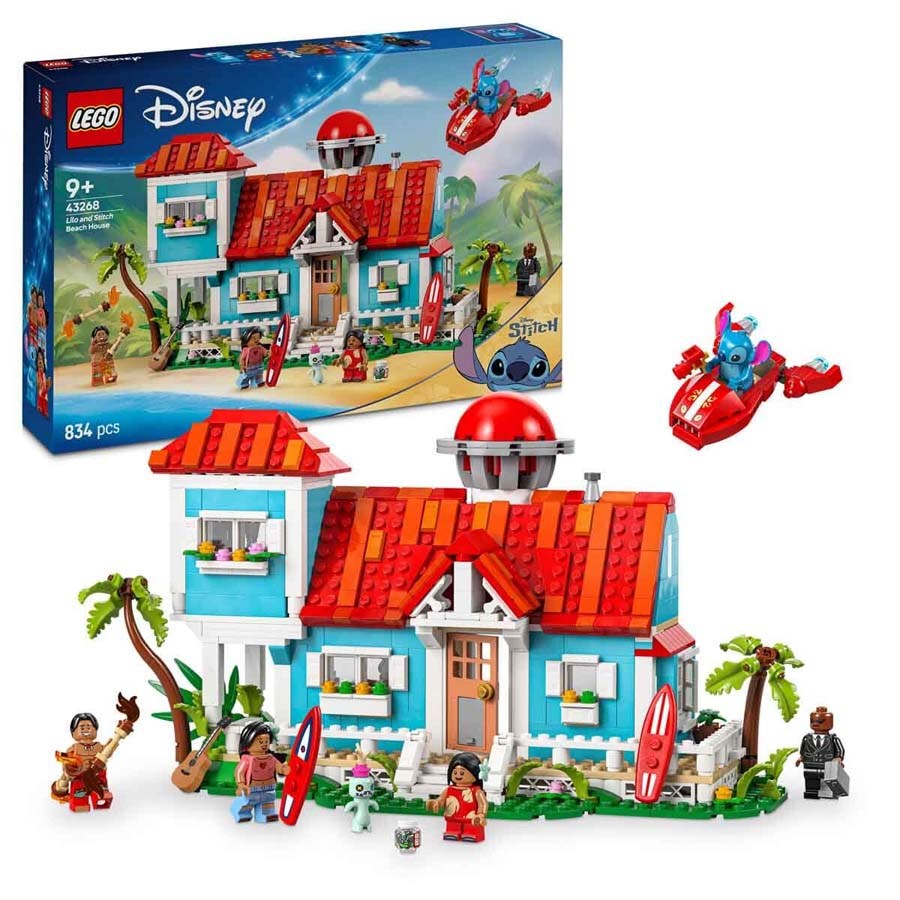 Lego Disney WD Lilo ve Stitch Plaj Evi 