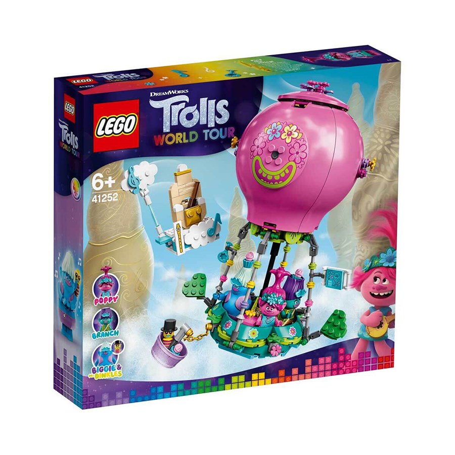 Lego Trolls Poppy'nin Sıcak Hava Balonu Macerası 41252 