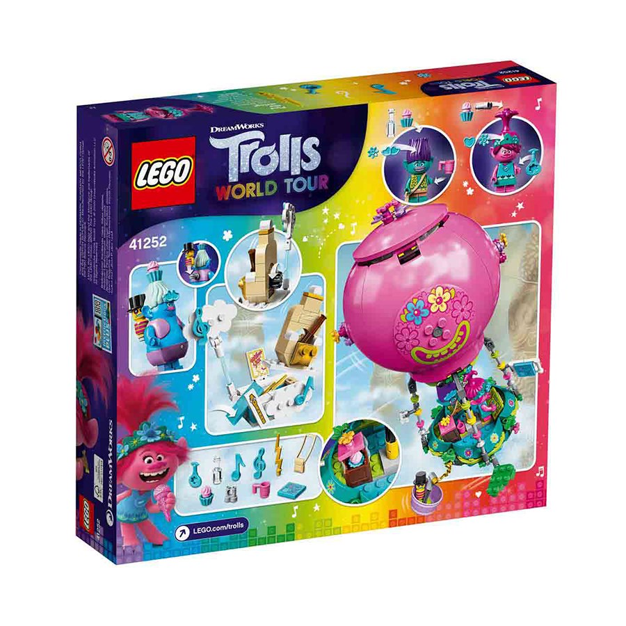 Lego Trolls Poppy'nin Sıcak Hava Balonu Macerası 41252 