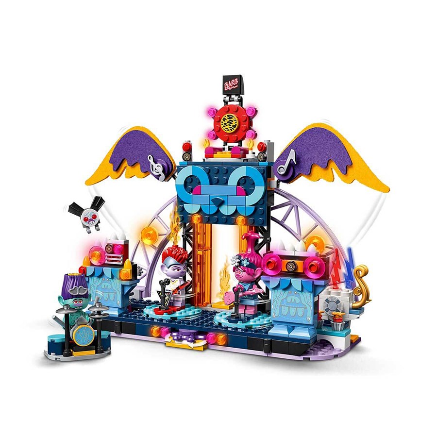 Lego Trolls Volkanik Rock Şehri Konseri 41254 
