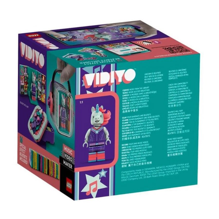 Lego Vidiyo Unicorn DJ BeatBox 43106 