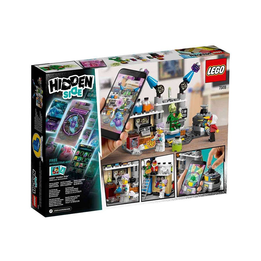 Lego Hidden Side J.B.'nin Hayalet Laboratuvarı 70418 