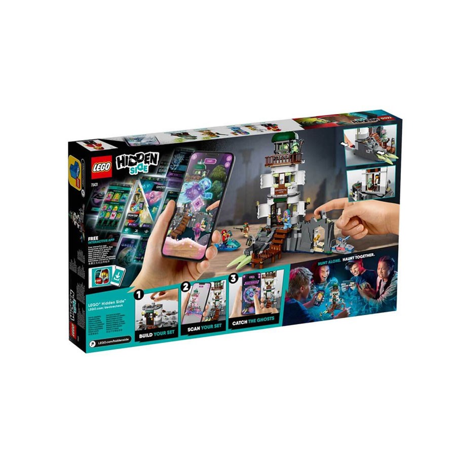 Lego Hidden Side Karanlığın Denizfeneri 70431 