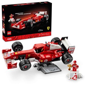 LEGO Icons Ferrari F2004 ve Michael Schumacher