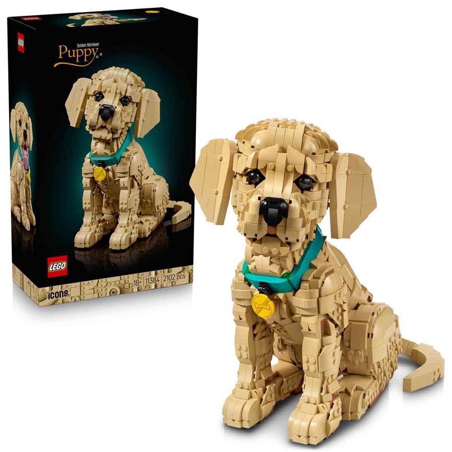 LEGO Icons Yavru Golden Retriever
