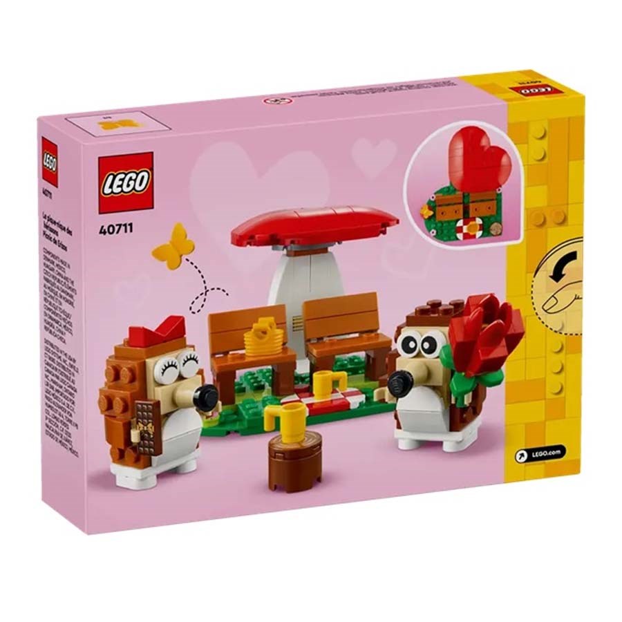 Lego Iconic Kirpi Piknikte 