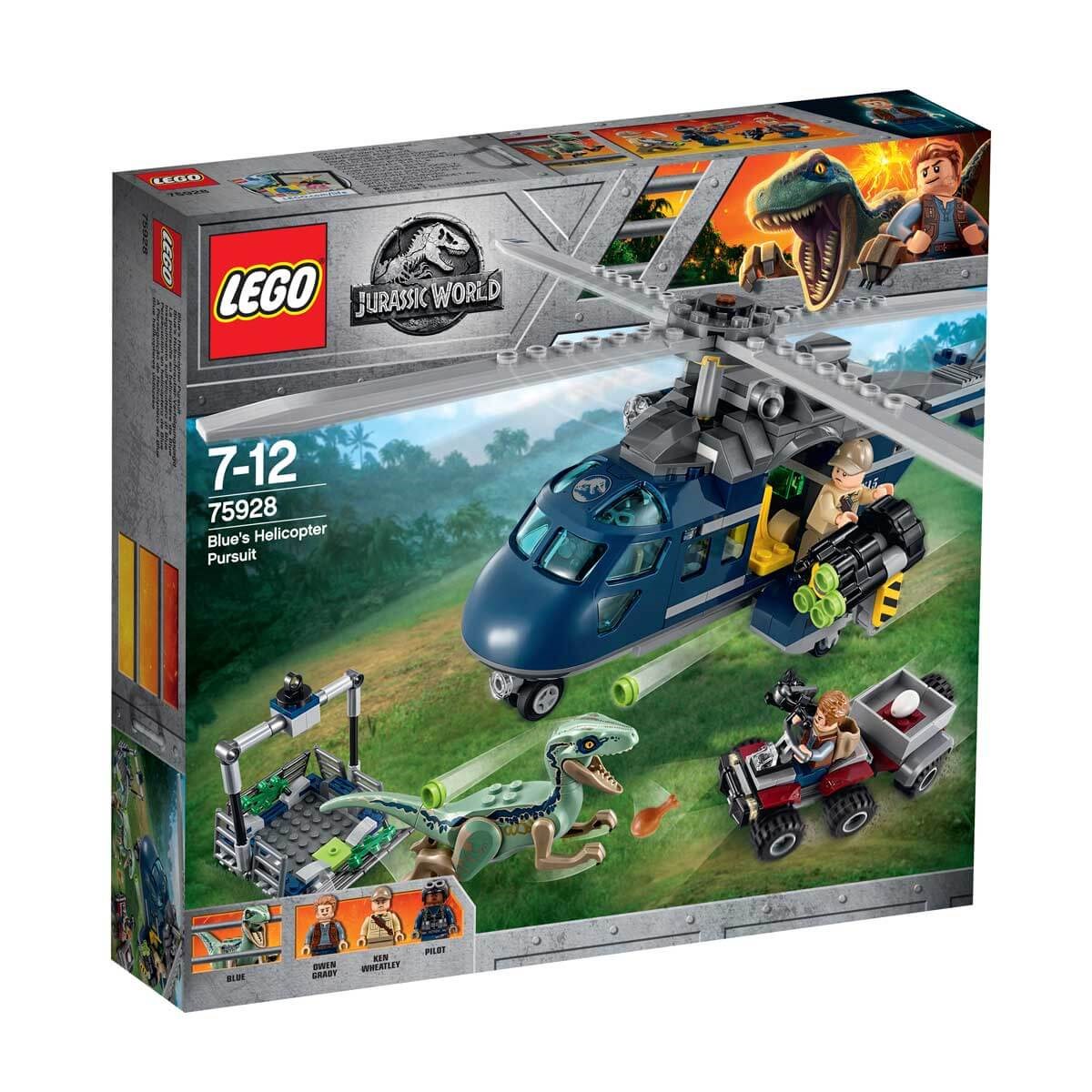 Lego Jurassic World Blue'nun Helikopter Takibi 75928 