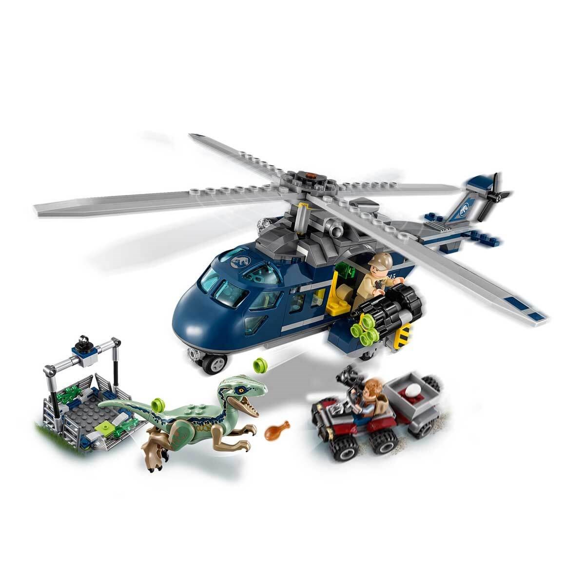 Lego Jurassic World Blue'nun Helikopter Takibi 75928 