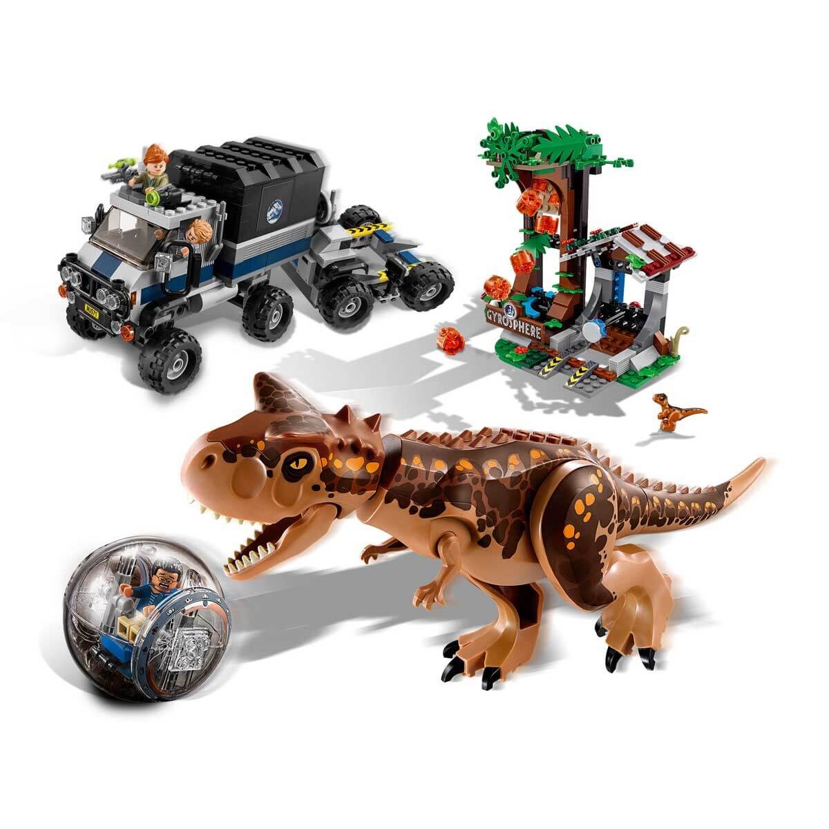 Lego Jurassic World Carnotaurus Jirosfer Kaçışı 75929 
