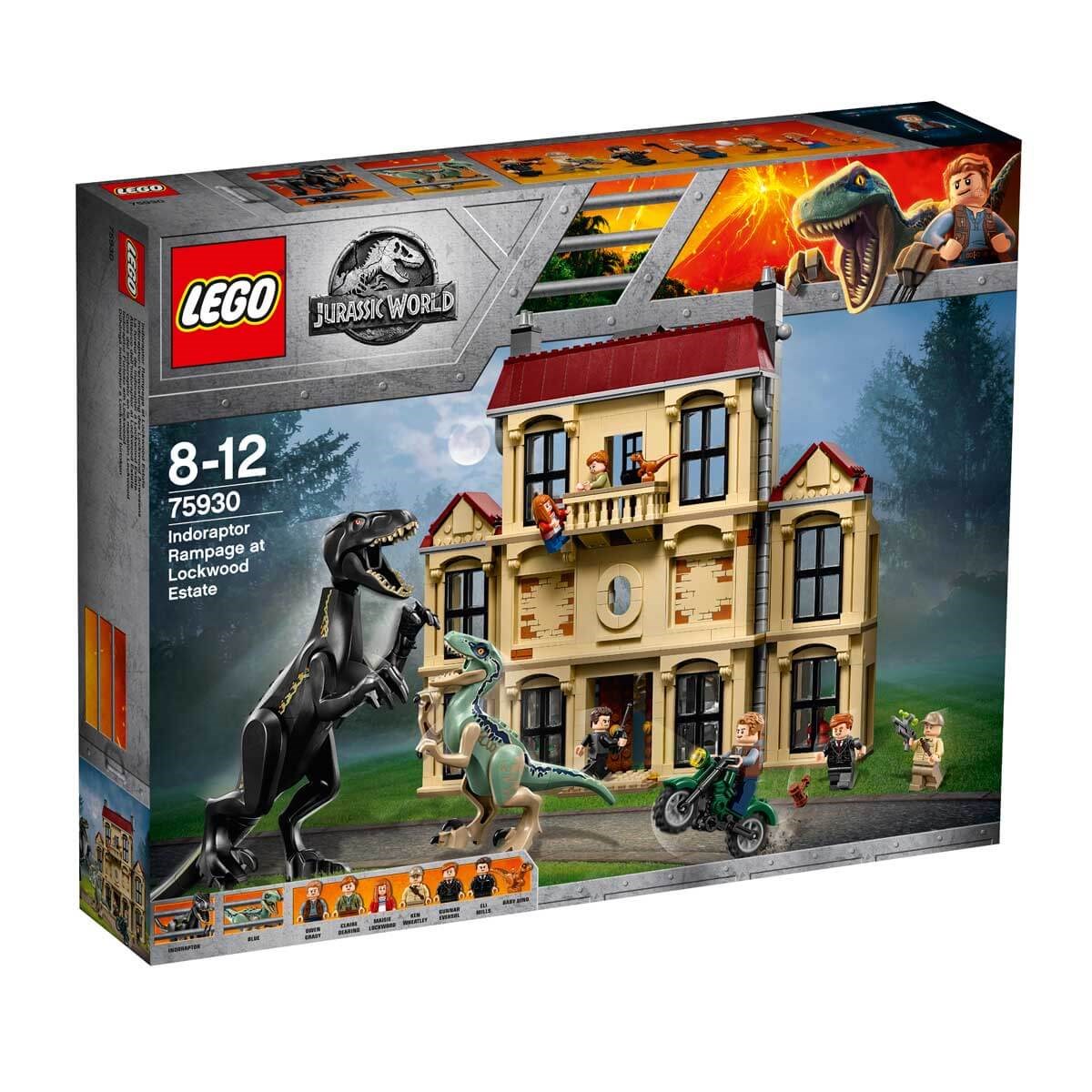 Lego Jurassic World Lockwood Estate'te Indoraptor Hücumu 75930 