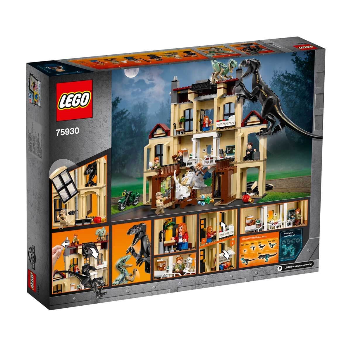 Lego Jurassic World Lockwood Estate'te Indoraptor Hücumu 75930 