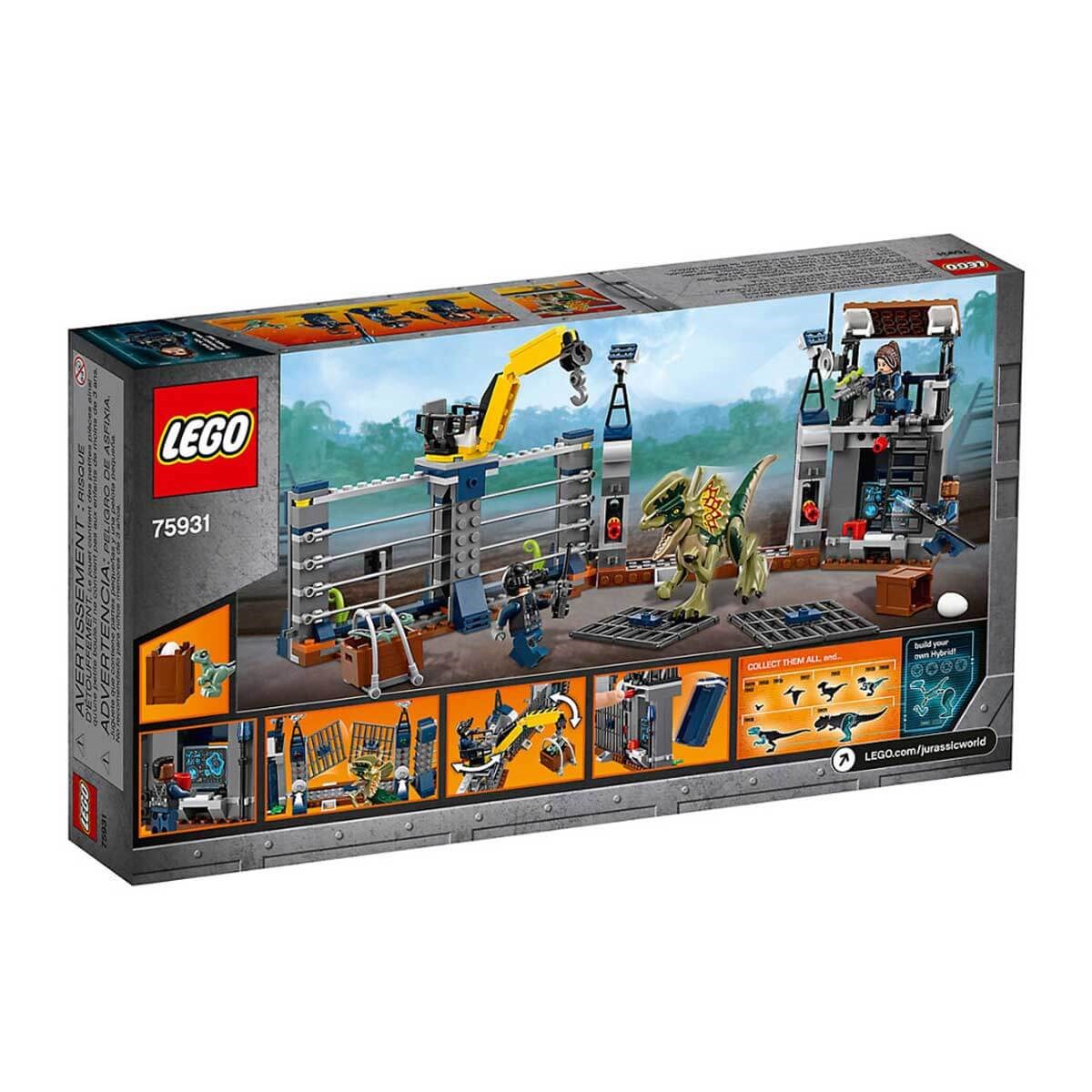 Lego Jurassic World Dilophosaurus Saldırısı 75931 