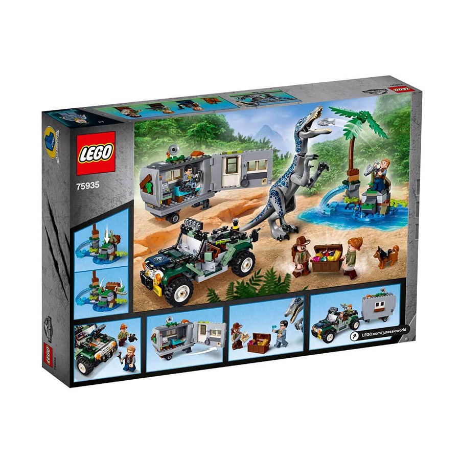 Lego Jurassic World Baryonyx Karşılaşması: Hazine Avı 75935 