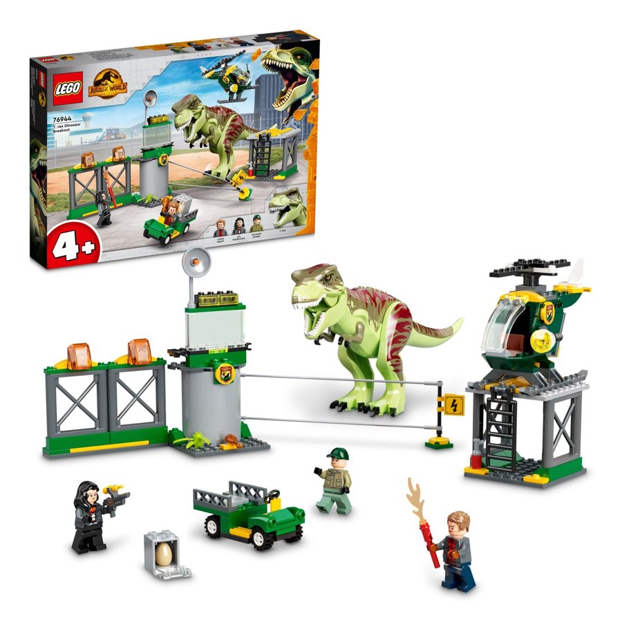 Lego Jurassic World T Rex Dinozor Kaçışı 76944 