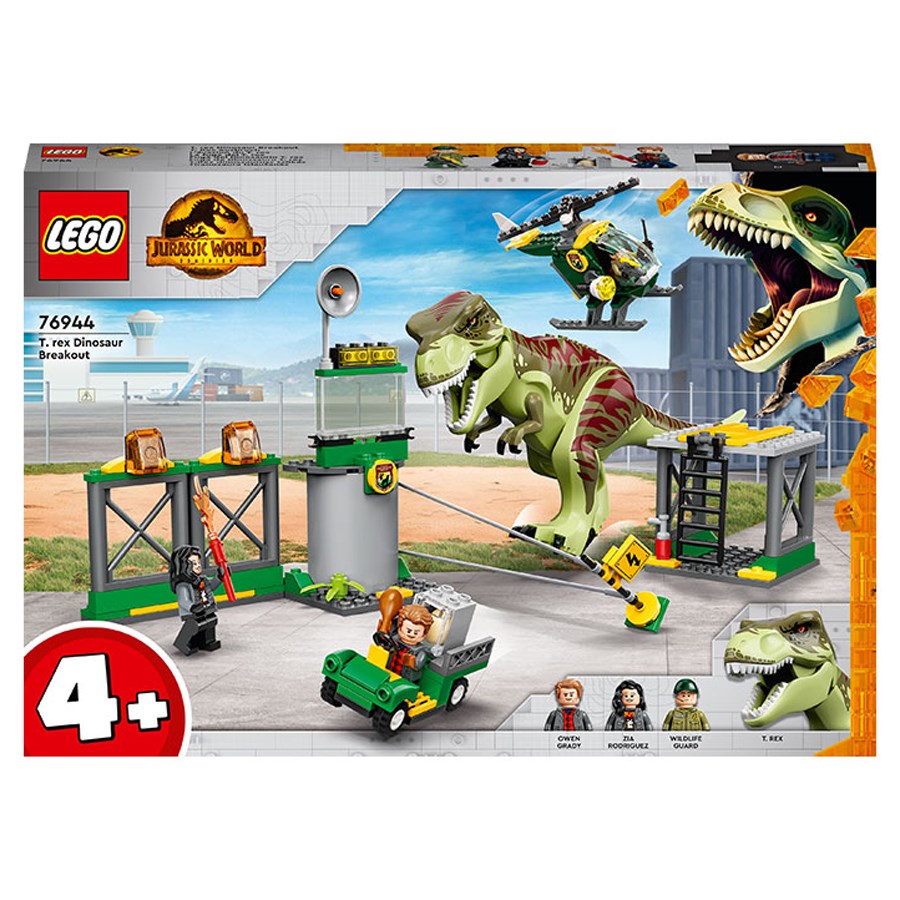 Lego Jurassic World T Rex Dinozor Kaçışı 76944 