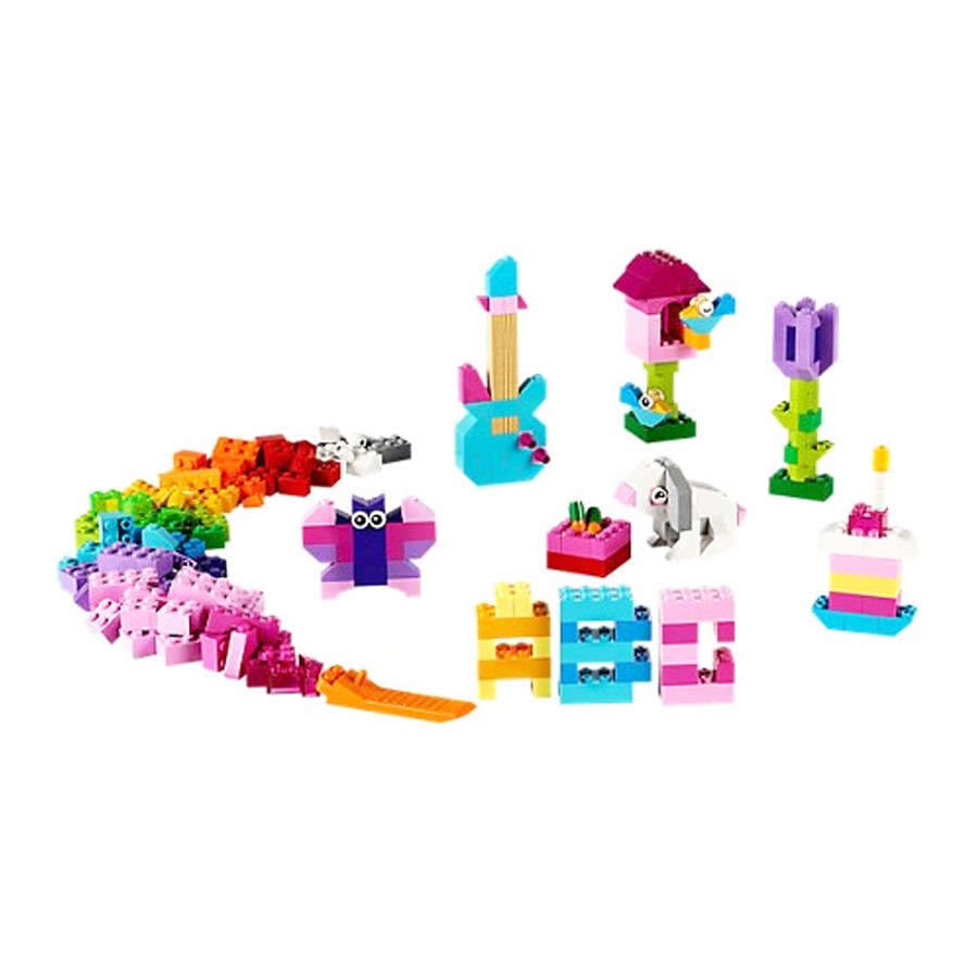 Lego Classic Parlak Renkli Yaratıcı Ek Parçalar  
