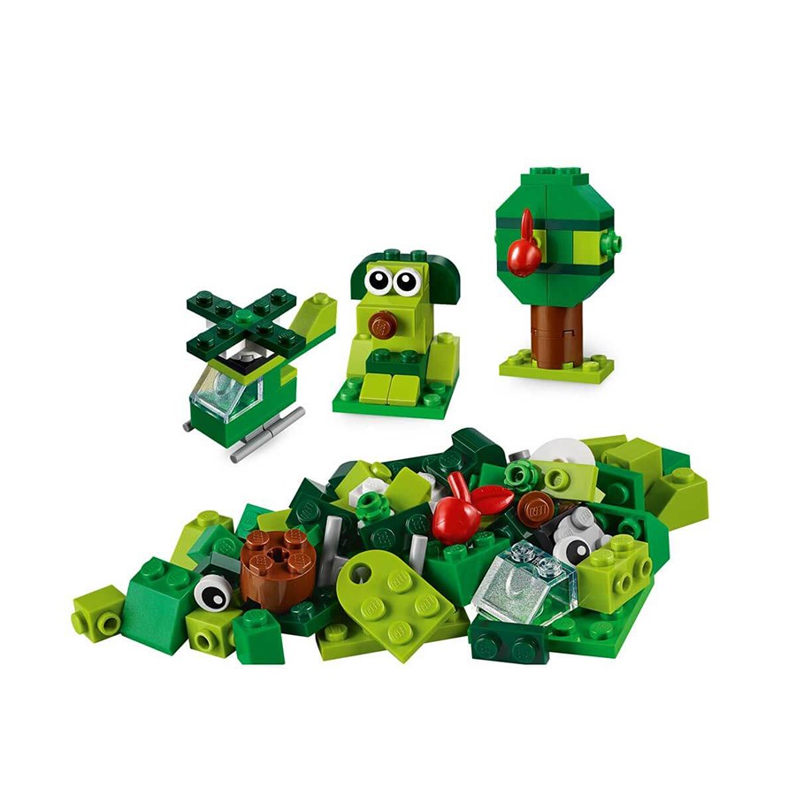 Lego Classic Yeşil Yapım Parçaları 