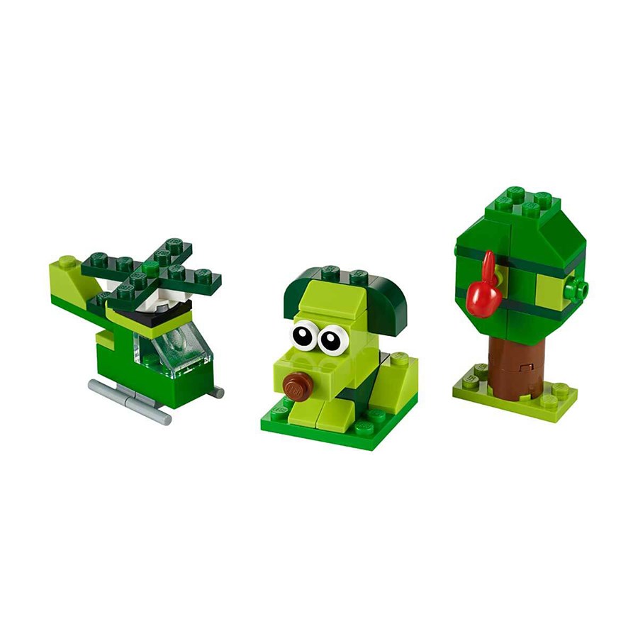 Lego Classic Yeşil Yapım Parçaları 