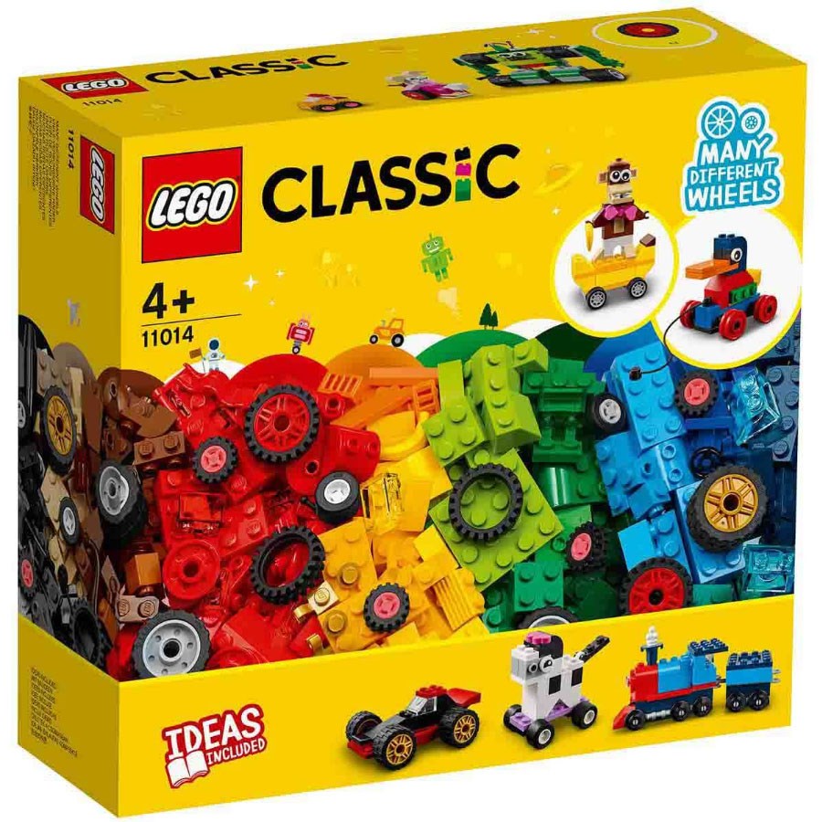 Lego Classic Yapım Parçaları ve Tekerlekler 11014 