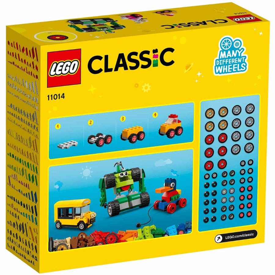 Lego Classic Yapım Parçaları ve Tekerlekler 11014 