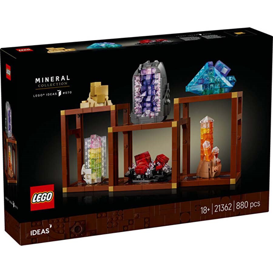 Lego Ideas Mineral Koleksiyonu 