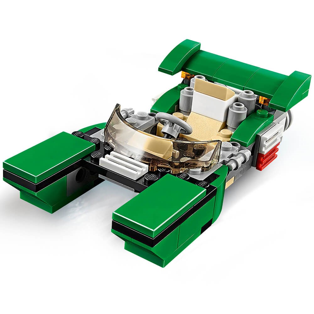 Lego Creator Yeşil Üstü Açık Araba 31056 