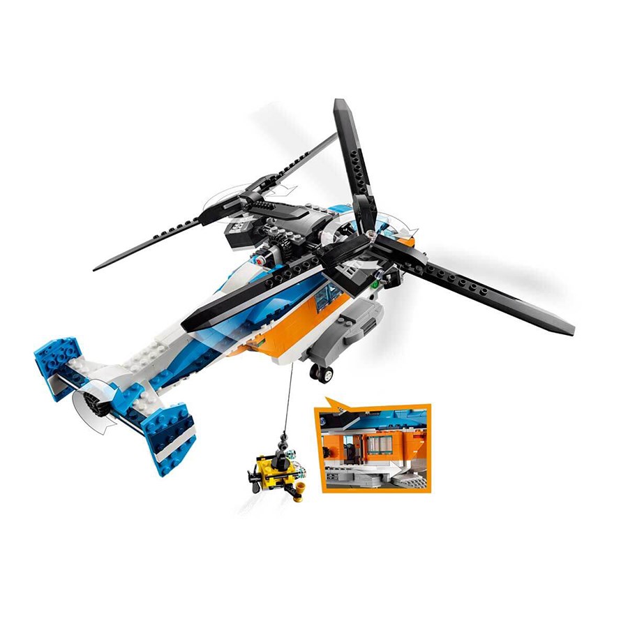 Lego Creator Çift Pervaneli Helikopter 31096 
