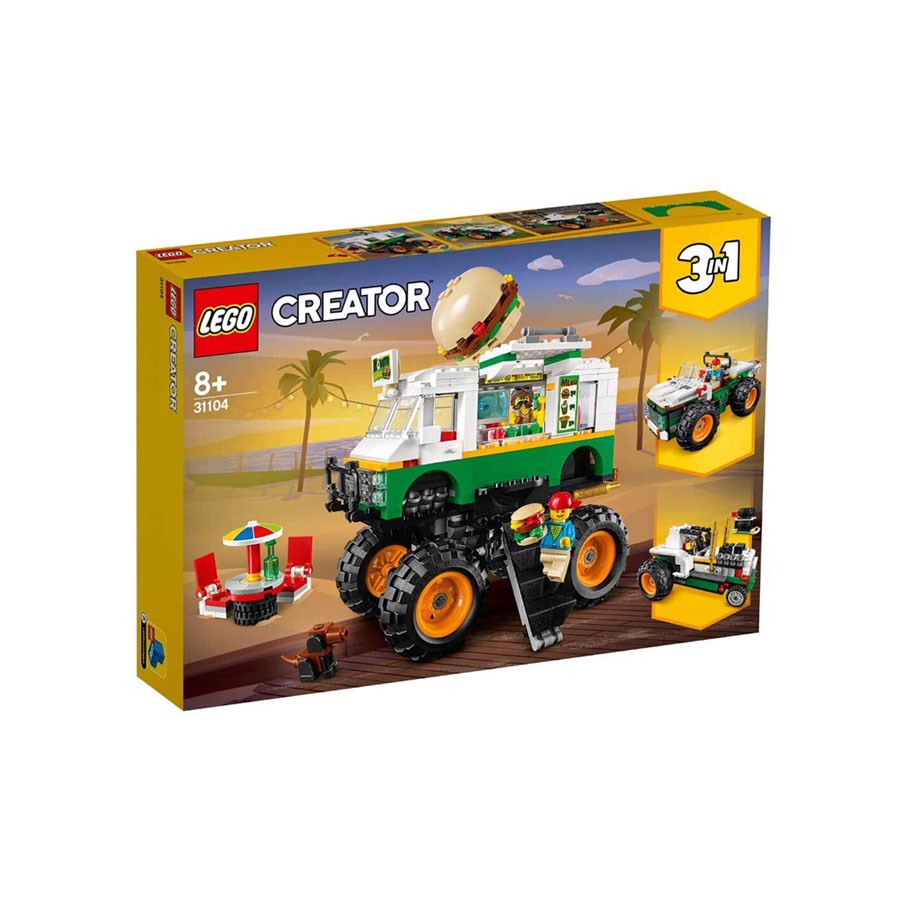 Lego Creator Canavar Hamburger Kamyonu 