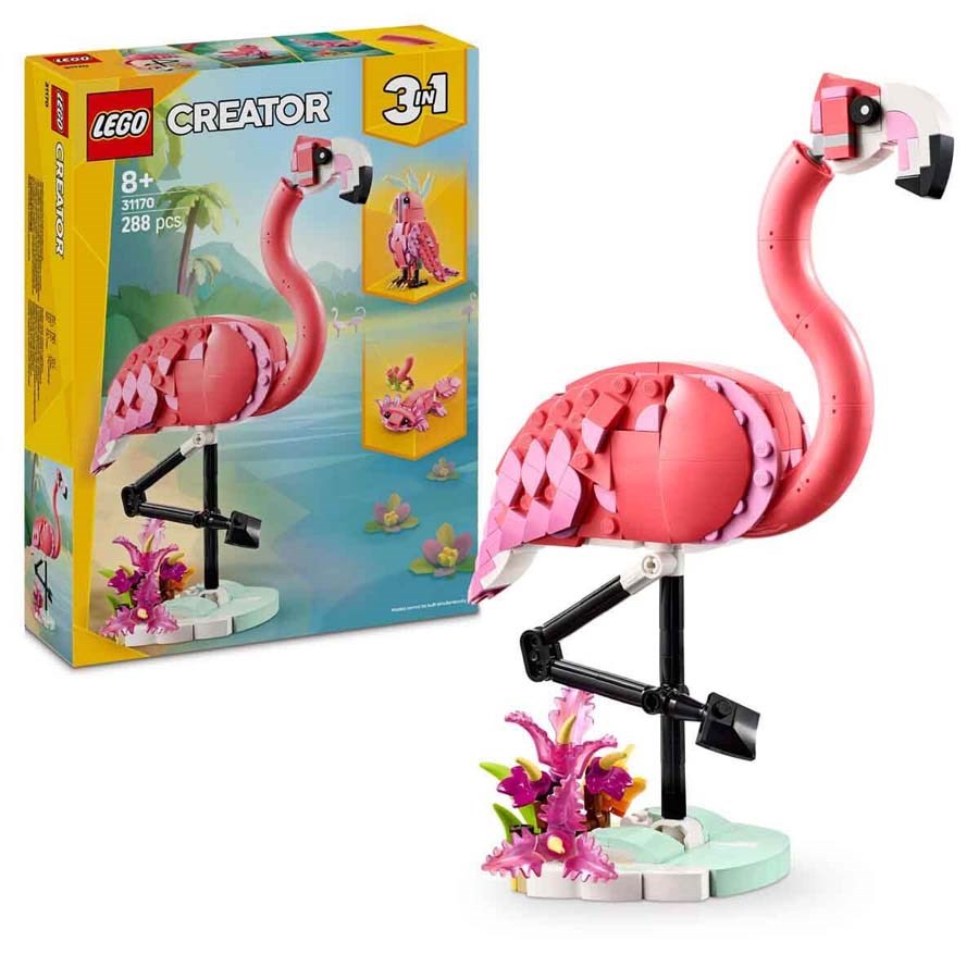 Lego Creator Pembe Flamingo 
