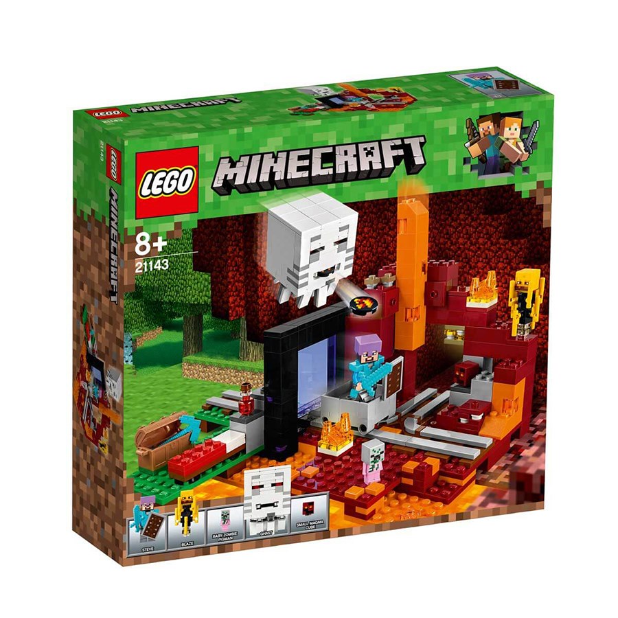 LEGO Minecraft Yeraltı Portalı 