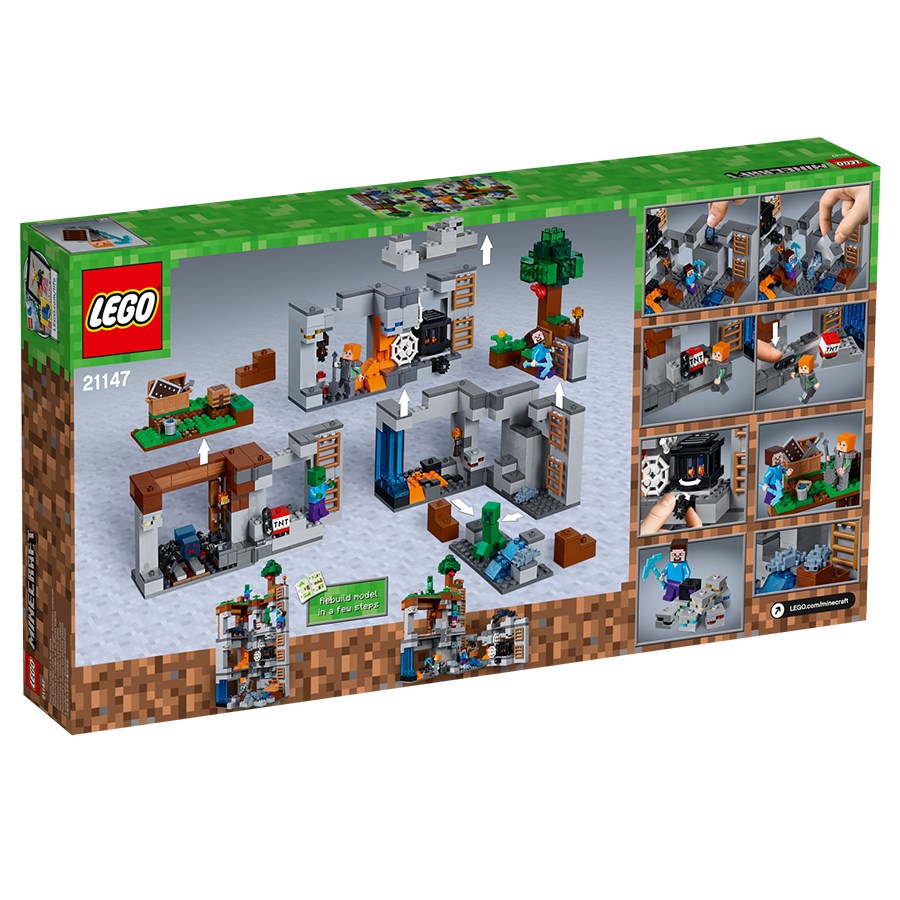 Lego Minecraft Bedrock Maceraları 21147 