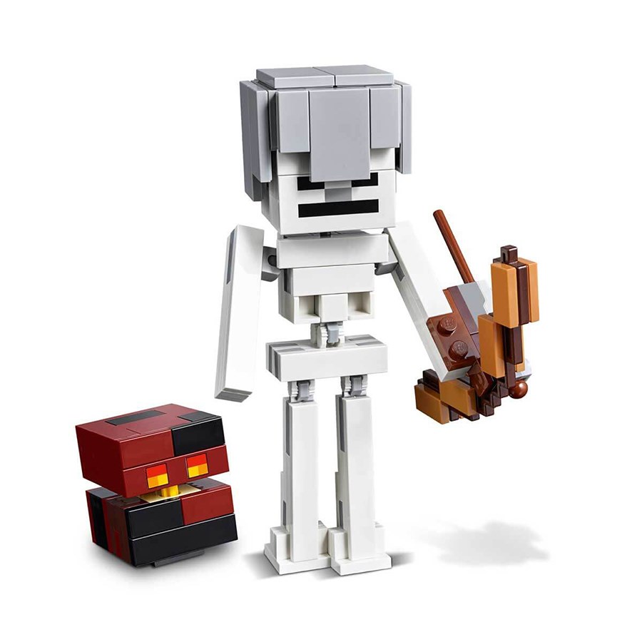 LEGO Minecraft Magma Küplü BigFig İskelet 