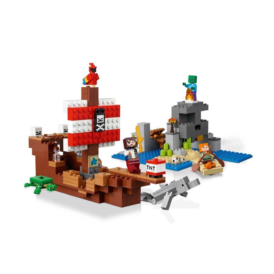 Lego Minecraft Korsan Gemisi Macerası 21152 