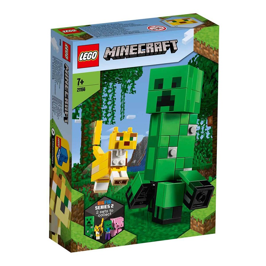 Lego Minecraft  BigFig Creeper ve Oselo 21156 