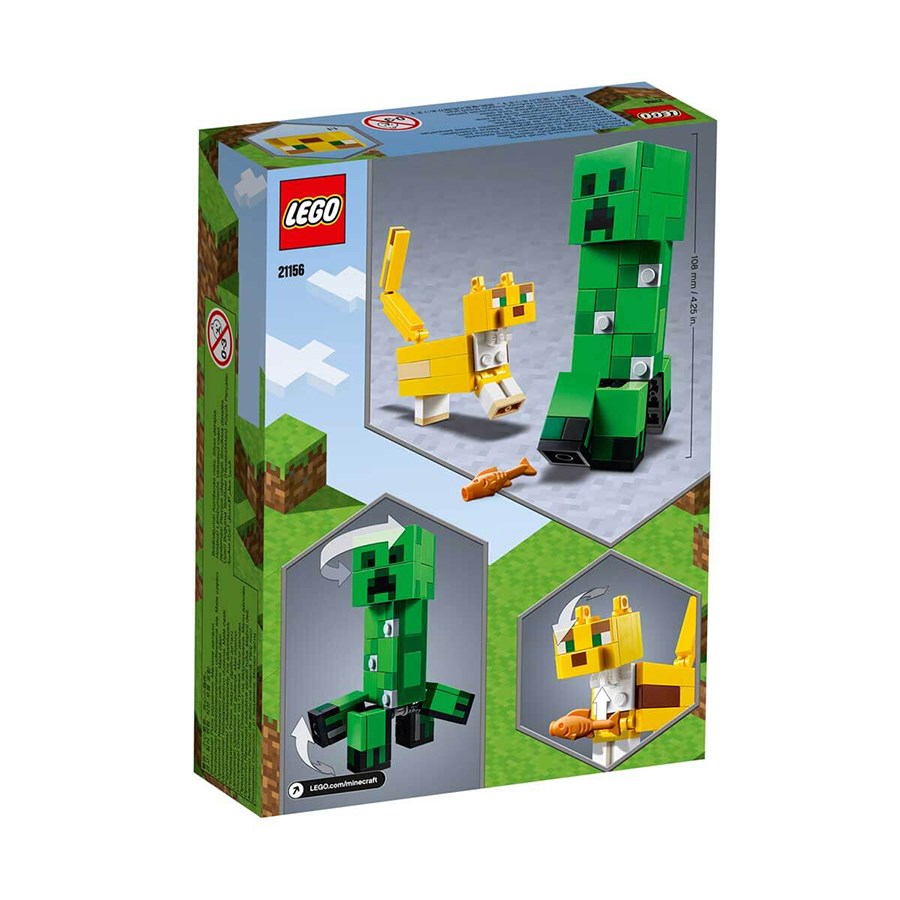 Lego Minecraft  BigFig Creeper ve Oselo 21156 