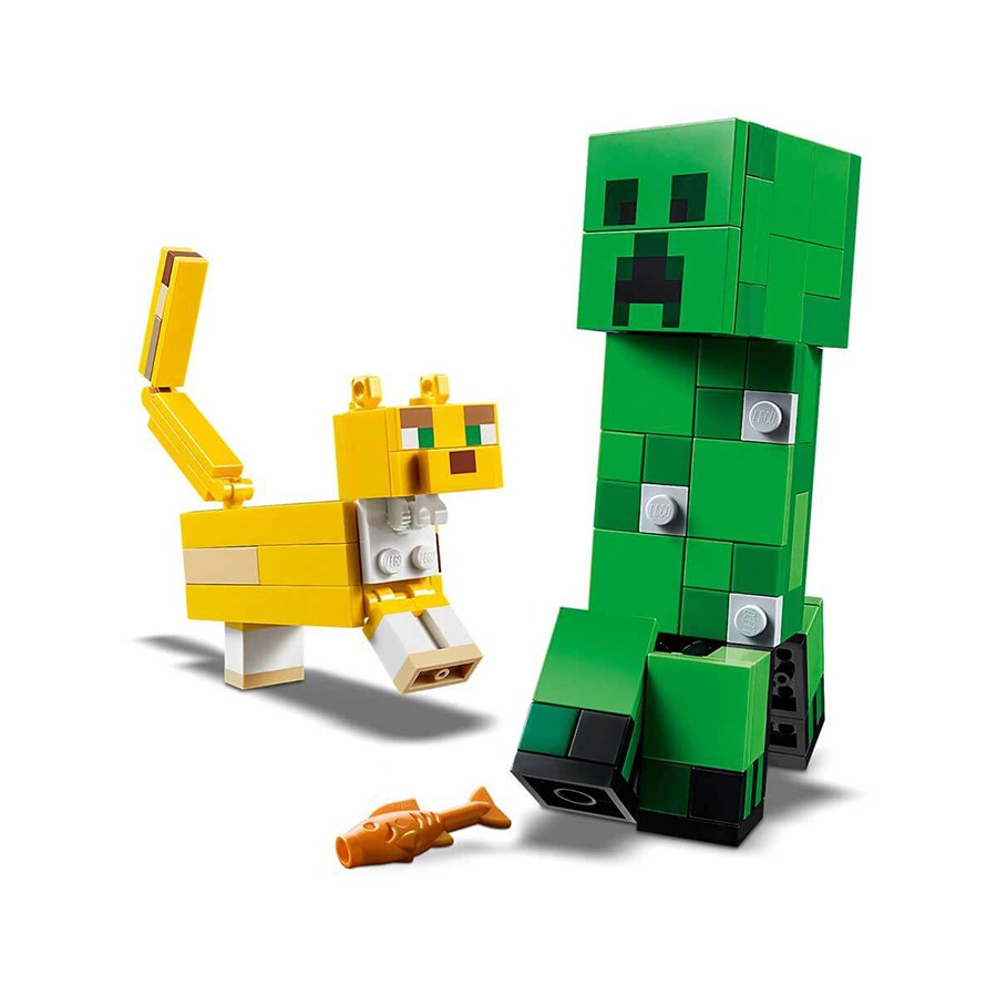 Lego Minecraft  BigFig Creeper ve Oselo 21156 